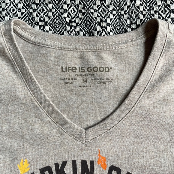 Life Is Good Pumpkin Spice Long Sleeve Tee - Picture 3 of 7
